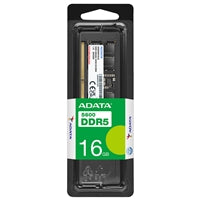 ADATA 16GB DDR5 5600MHz SODIMM Laptop Memory - AD5S560016G-S ADATA 16GB DDR5 5600MHz SODIMM Laptop Memory - AD5S560016G-S